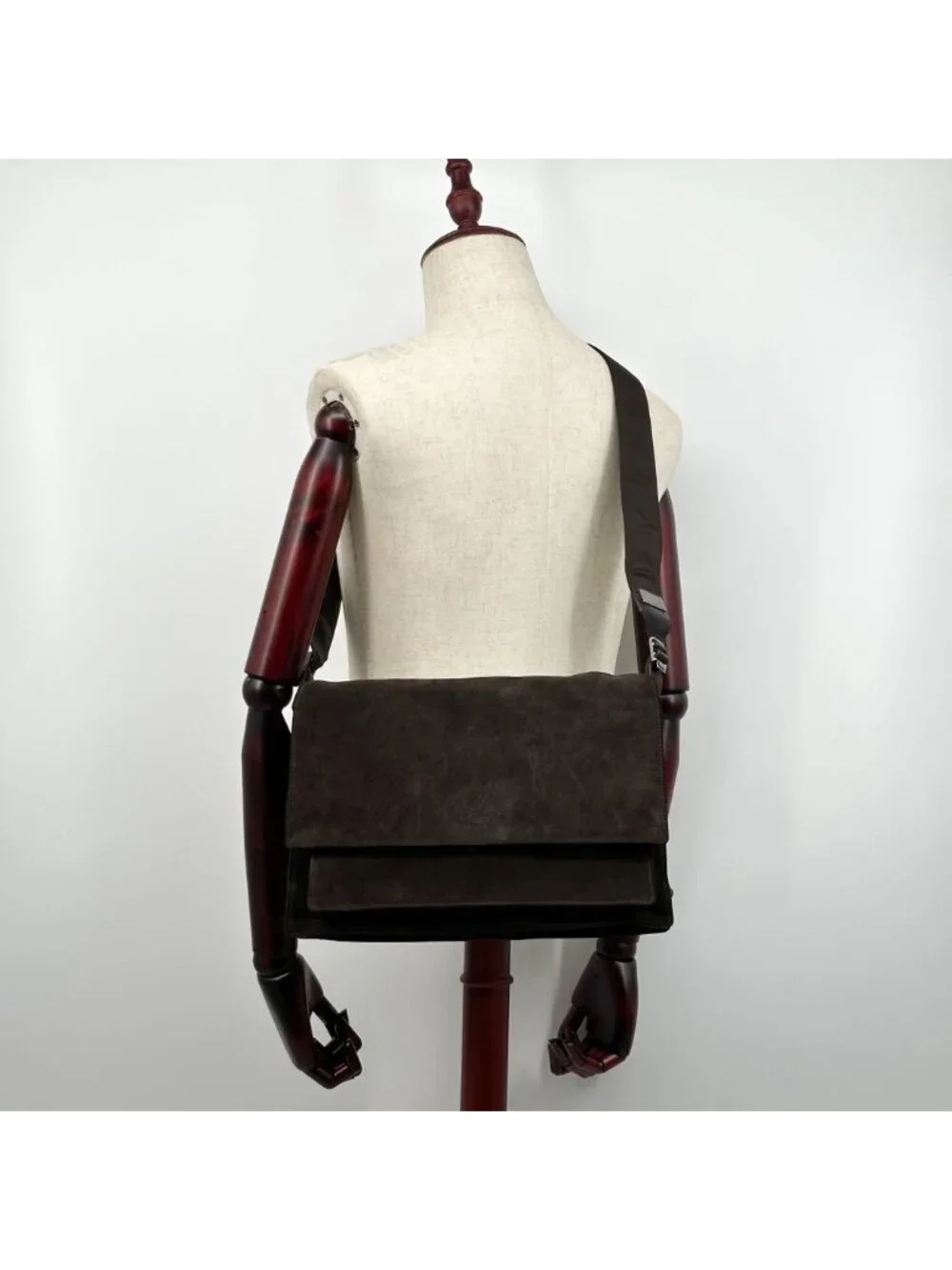 Gucci Rare Era Suede Archive Vintage Shoulder